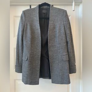 Theory Gray cardigan blazer size 8